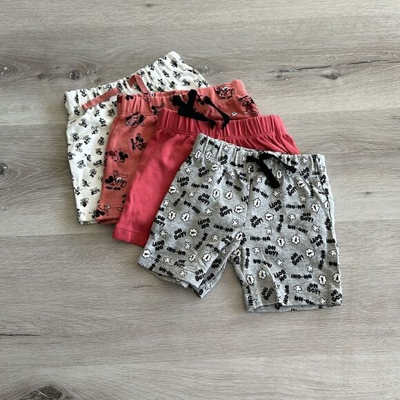 Amazon Essentials Disney Unisex Baby Shorts Multi 9 Month NWT - Picture 8 of 9